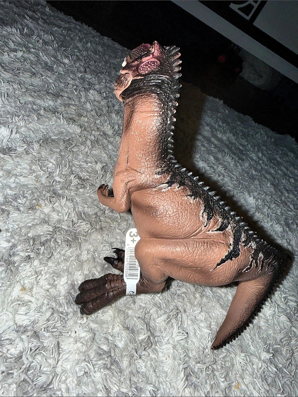 Schleich Amargasaurus 69 Dinosaur Figure Brown & Black Like New - Picture 4 of 10